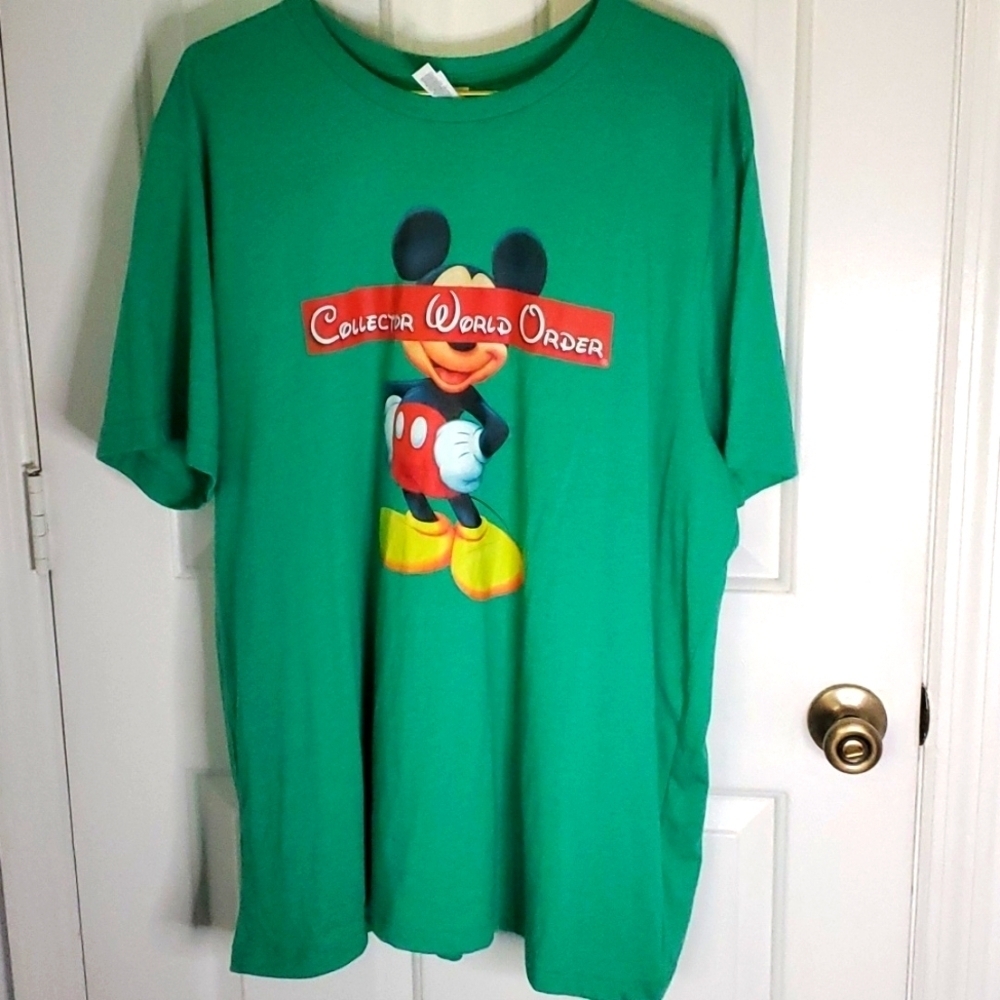 Disney Parks Classic Mickey Unisex Tee "Collector World Order "